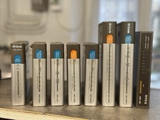 D-link Lot de 8 Switch Modem Wireless Etc