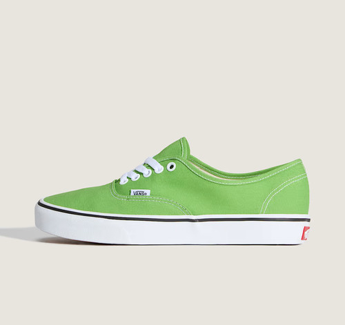 Vans authentic baskets vertes - vans,