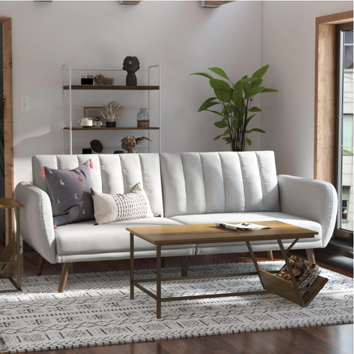Futon sofa bed cool - cool, gray