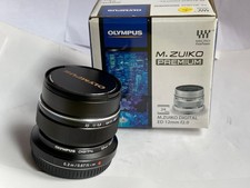 Olympus M.Zuiko 12mm 1:2,0 très bon état noir - M.Zuiko ED  Digital 12 mm F/2,0