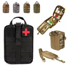 Molle Trousse de premiers soins IFAK Trousse de premiers soins médicaux tactiques BW trousse militaire