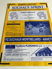Programme )) FC SOCHAUX V
