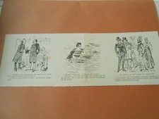 Caricature 1887 - Les femmes habillées en Homme et Homme en femmes