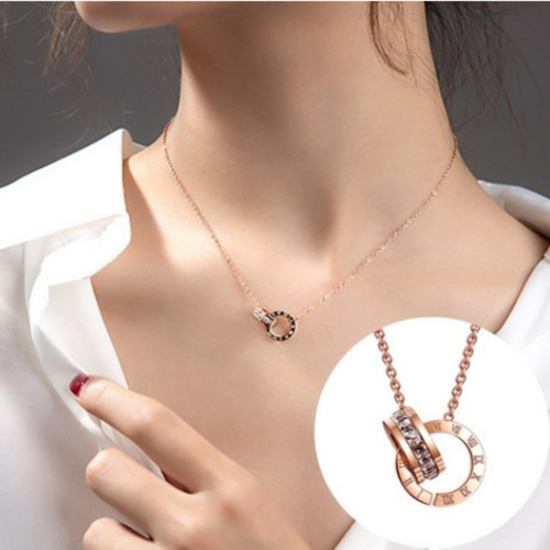 Collier bague croix - , voyager