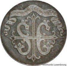 V7604 Rare Médaille Société Générale 1880's Stern Silver UNC -> Faire offre