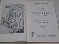 Livre: l'art de la taxidermie