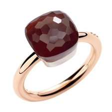Bague rubis sang de pigeon