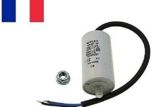 Condensateur Permanent Demarrage Moteur 10uf 10µF 10 UF 10MF 450V ±5% Ø35x65mm