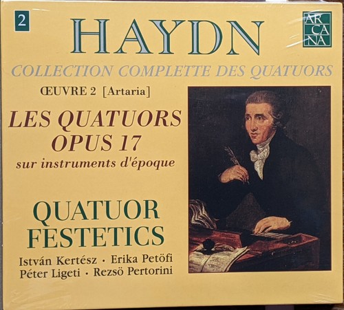 Haydn quatuors 17 - quatuors,