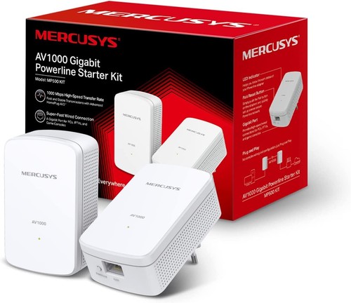 Mercusys mp500 kit link cpl - mercusys,