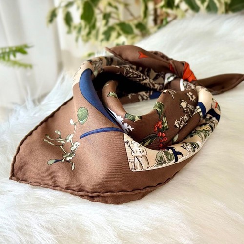 Hermes carre neige - hermes, d'antan