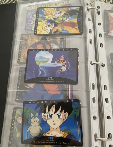 Cartes dragon ball part 3 - z,