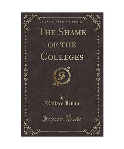 The shame colleges - shame,
