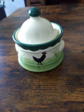 Sucrier vintage collection "coq et poule"