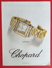 Publicité de presse Montre CHOPARD "Happy & Sport"