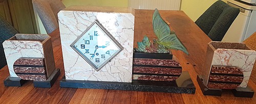 Horloge comtoise marbre - horloge,
