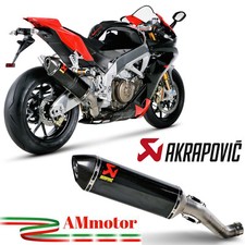 Akrapovic Aprilia RSV4 2012 Pot D' Echappement Moto Silencieux Carbone Racing