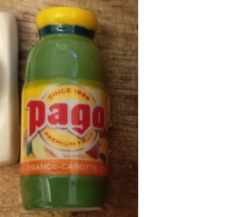Fève publicitaire pago - fève,