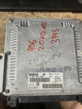 ✅CALCULATEUR MOTEUR ECU PEUGEOT 406 2.0 HDI 110 CV 0281010166 IMMO OFF ✅