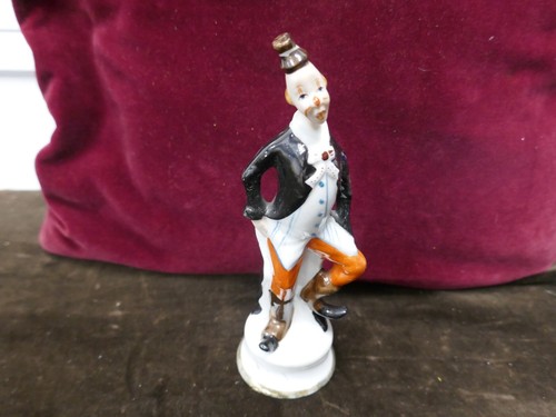 Clown vintage porcelaine - en, porcelaine,h