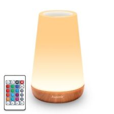 Auxmir Lampe de Chevet Veilleuse LED Lampe d'Ambiance Chambre Lampe Nuit Tactile