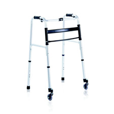 Mopedia Déambulateur pliable RP734 pour personnes âgées handicapées à 4 roues Gr