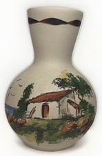 Rare Vase En Céramique Basque
