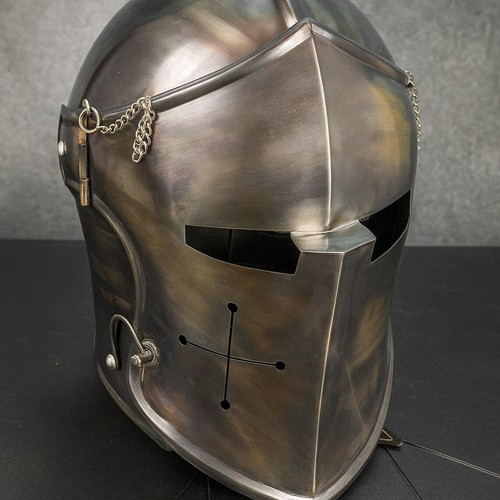 Casque barbuta médiéval - barbuta,