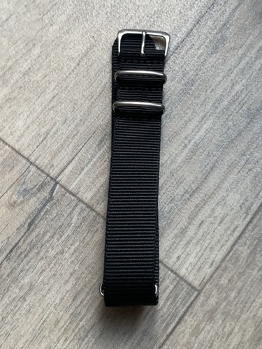 Bracelet montre nato noir - bracelet,