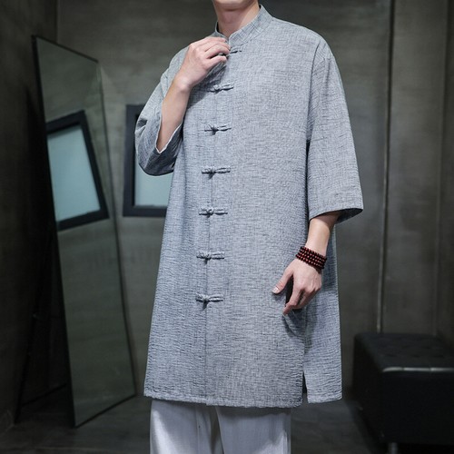 Chemise veste longue - longue, ample