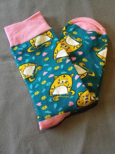 Paire chaussettes fantaisie - paire,