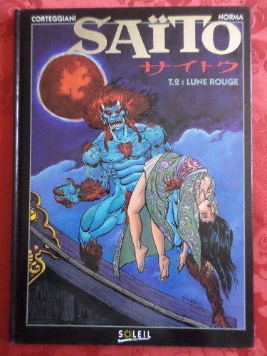 Saïto lune rouge de - bd,