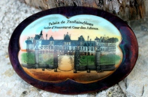 Ancien coffret porcelaine - ancien,