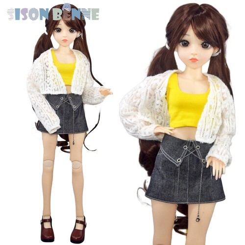 60cm bjd doll maquillage du - +,