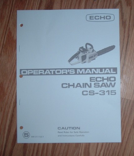Echo cs315 chain saw - chain,