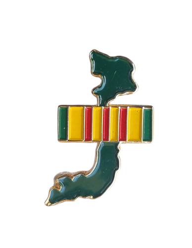 Broche métal émaillé - métal,