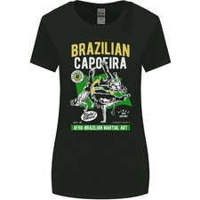 T-Shirt Femme À Coupe Large De Capoeira Brésilienne Arts Martiaux Mixtes MMA