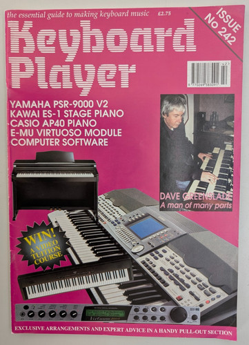 Keyboard player 242 2000 - player, dave