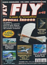 FLY N°45 PLANS : LAZY CRICKET & HORTENSE / AEROFLY / BELLA V / CHAMPION 45 S