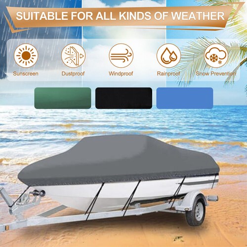 Trailerable boat cover - trailerable,