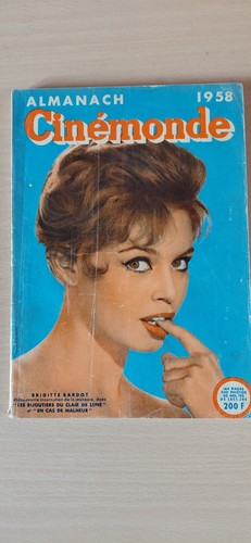 Almanach cinemonde 1958 - almanach,