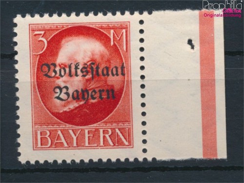 Timbres bavière 1919 130i - timbres,