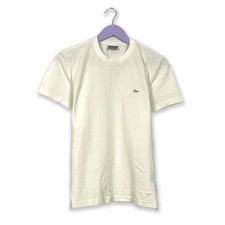 T-Shirt Lacoste Blanc Panna En