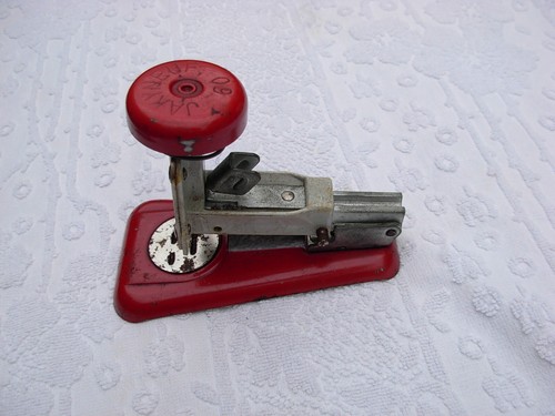 Agrafeuse rouge bureau - rouge, de