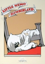 Serigraphie BD LITTLE NEMO Winsor Mc Cay Slumberland 35x50 cm