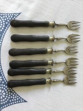 6 FOURCHETTES  ARGENTÉES