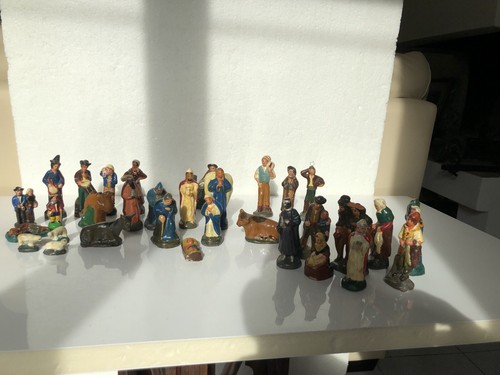 Santons anciens chave terre - chave,