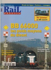 RAIL PASSION N°84 BB 66000 POIDS MOYENS DU DIESEL / CHEMINS DE FER SLOVENES