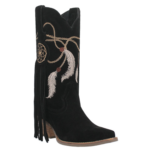 Bottes western dingo cuir - dingo, en