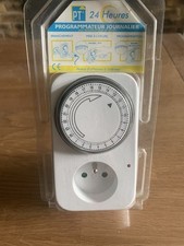 Programmateur Journalier Mécanique 24H Minuterie Prise Programmable Neuf